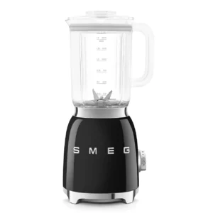 BLF03BLEU Le Blender Noir brillant de SMEG