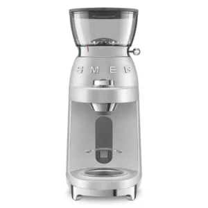 CGF02SSEU Le Broyeur à café Inox brossé de SMEG