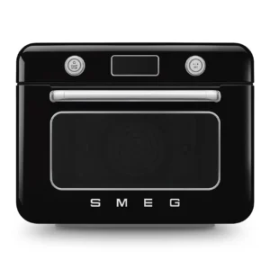 COF01BLEU Le Mini four Noir brillant de SMEG