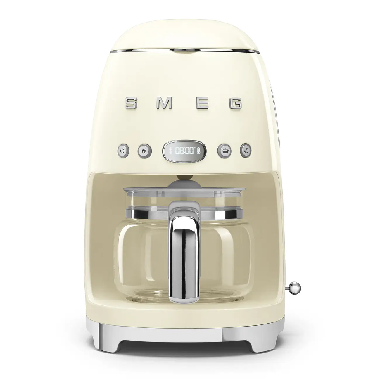 DCF02CREU La Cafetière filtre Crème brillant de SMEG