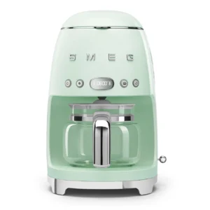 DCF02PGEU La Cafetière filtre Vert d’Eau brillant de SMEG
