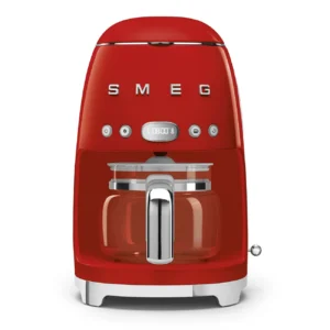 DCF02RDEU La Cafetière filtre Rouge brillant de SMEG