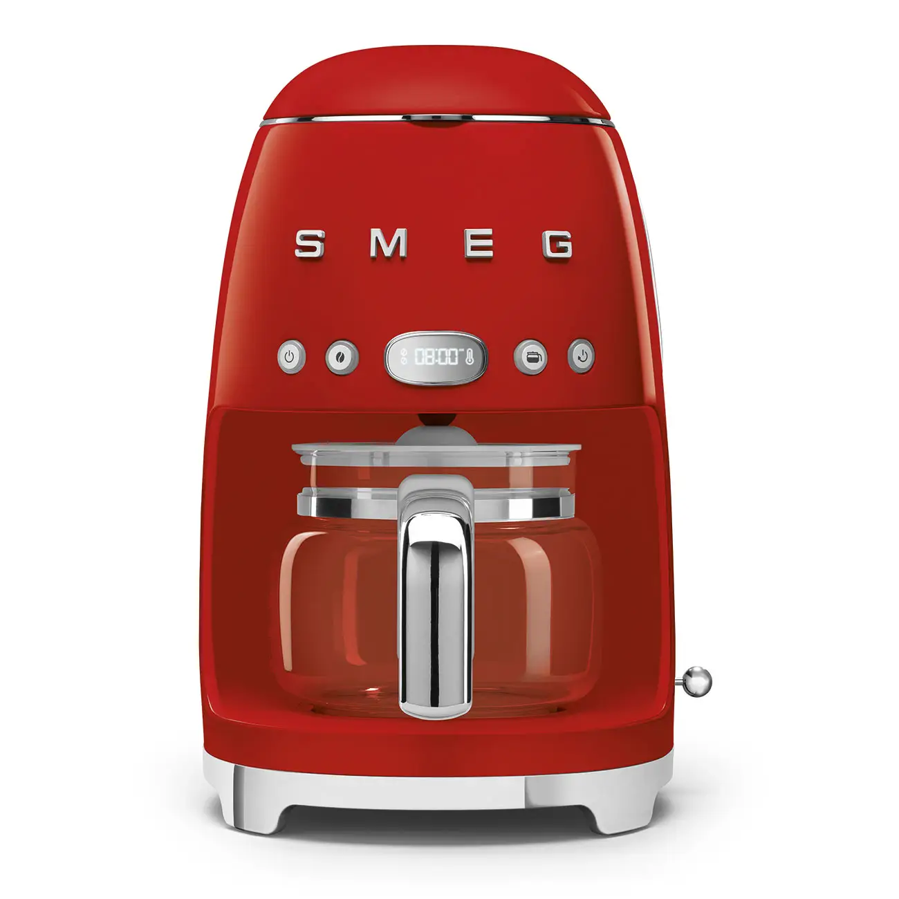DCF02RDEU La Cafetière filtre Rouge brillant de SMEG
