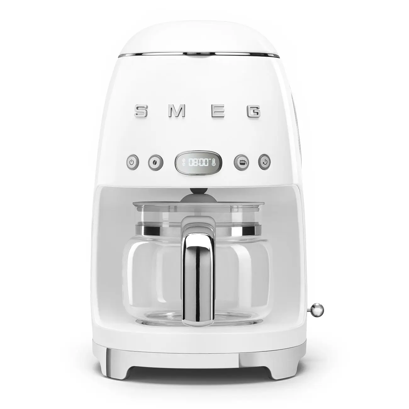 DCF02WHEU La Cafetière filtre Blanc brillant de SMEG