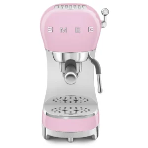 ECF02PKEU La Machine à café Expresso Rose brillant de SMEG