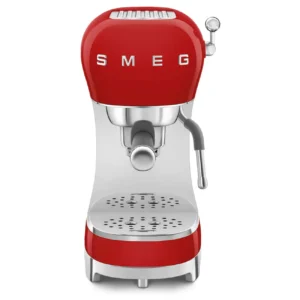 ECF02RDEU La Machine à café Expresso Rouge brillant de SMEG