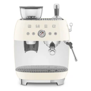 EGF03CREU La Machine à café Expresso broyeur Crème brillant de SMEG