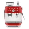 EGF03RDEU La Machine à café Expresso broyeur Rouge brillant de SMEG