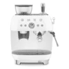EGF03WHEU La Machine à café Expresso broyeur Blanc brillant de SMEG