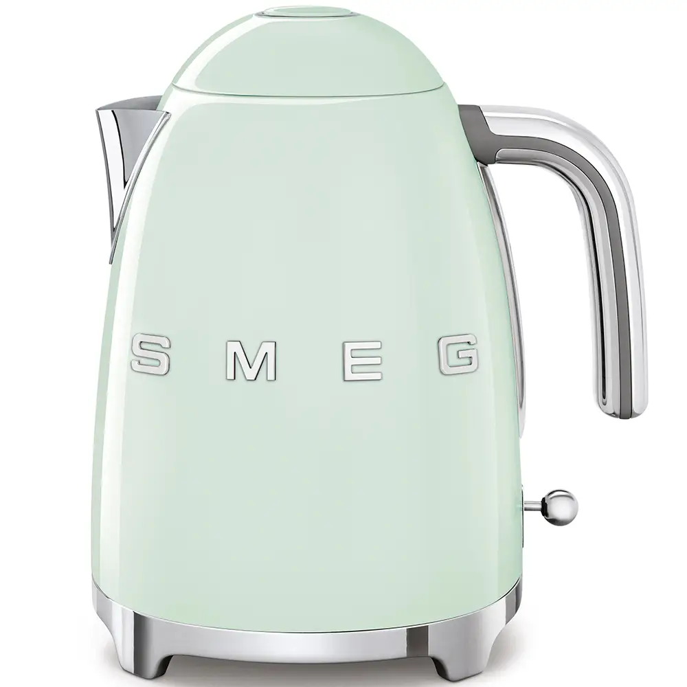 KLF03PGEU La Bouilloire électrique Vert d’Eau brillant de SMEG