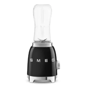 PBF01BLEU Le Mini Blender Noir brillant de SMEG