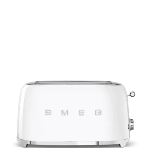 TSF02WHEU Le Grille-pain 4 tranches Blanc brillant de SMEG