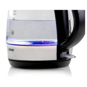 DO9218WK - Bouilloire en verre – capacité 1,2L – 2200W – DOMO