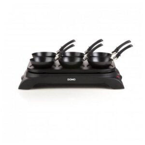 DO8710W - Gourmet set Crêpière Wok électrique 6 personnes - DOMO