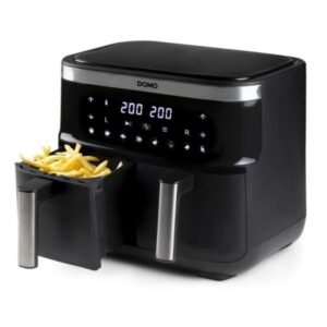 DO537FR - Friteuse sans huile Double zone Deli-Fryer 2 x 4L numérique - DOMO