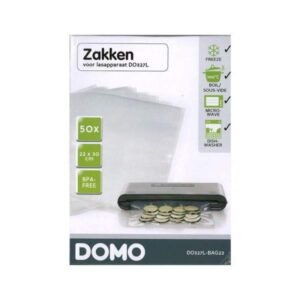 DO327LBAG22 - 50 sacs pour machine à mise sous vide DO327L Larg. 22 cm - DOMO