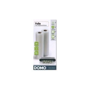 DO327LROL28 - 2 rouleaux de plastique 6 m x 28 cm - DOMO