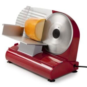 DO522S - Trancheuse électrique lame 22 cm rouge - DOMO
