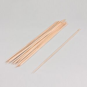 100 brochettes en bois 25 cm METALTEX