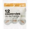 12 couvercles pour bouteille fraîcheur 4,8 cm LE PARFAIT