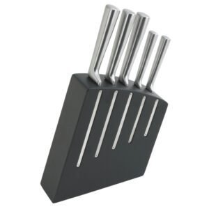 Bloc de 5 couteaux Kimono noir JEAN DUBOST