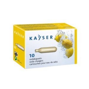 137011 - Boîte de 10 cartouches pour soda et eau KAYSER