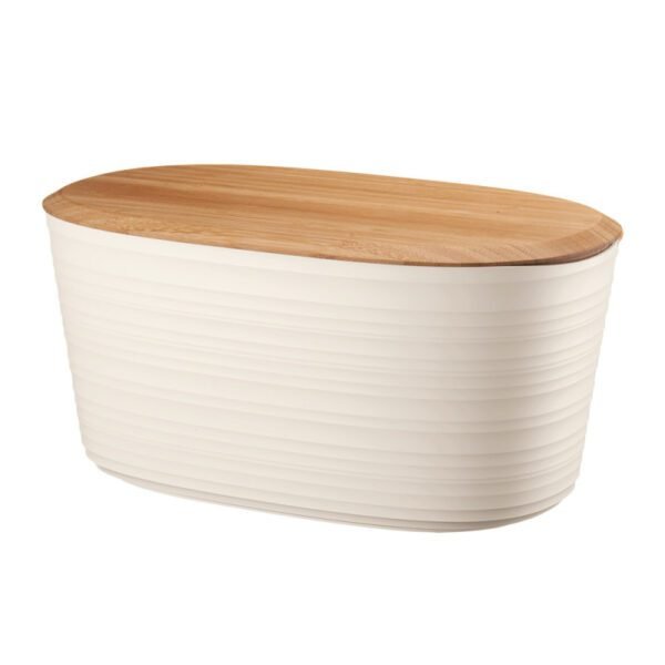Boite à pain et sucreries 39x23 cm Tierra blanc lait GUZZINI