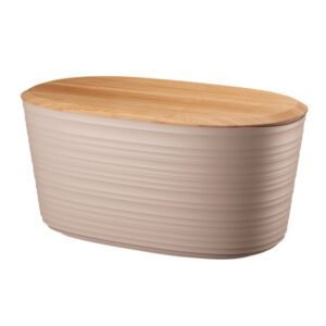Boite à pain et sucreries 39x23 cm Tierra taupe GUZZINI