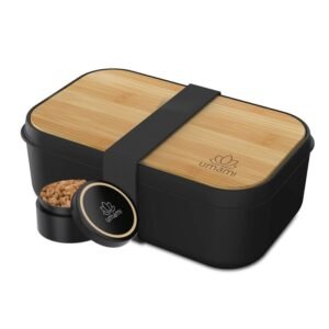 Bento 1 l noir et bambou UMAMI