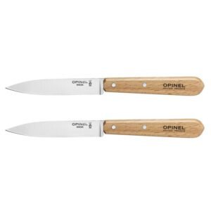 Boite de 2 couteaux d'office N°112 Naturel OPINEL
