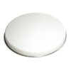 Cache plaque émail 16 cm coloris blanc BAUMALU