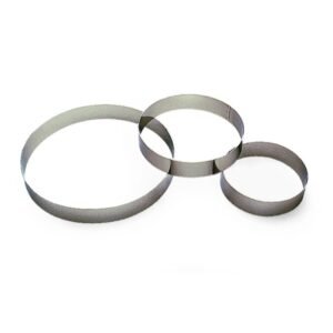 Cercle à entremets en inox GOBEL