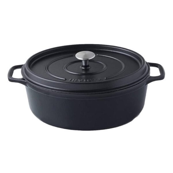 Cocotte ovale Invicta noire 29 cm INVICTA