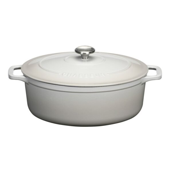 Cocotte ovale Le Chasseur 33 cm Macadamia CHASSEUR