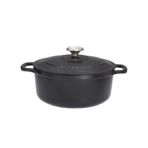 Cocotte ronde 16 cm chasseur noir interieur noir CHASSEUR