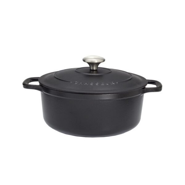 Cocotte ronde 20 cm chasseur noir interieur noir CHASSEUR