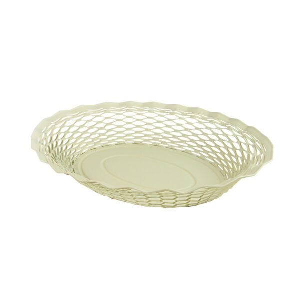 Corbeille à pain 25x18 cm vanille TABLE PASSION