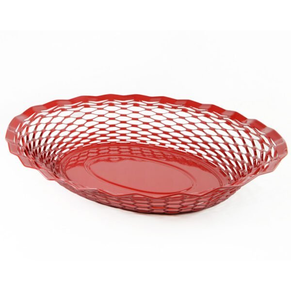 Corbeille à pain 30x24 cm rouge TABLE PASSION