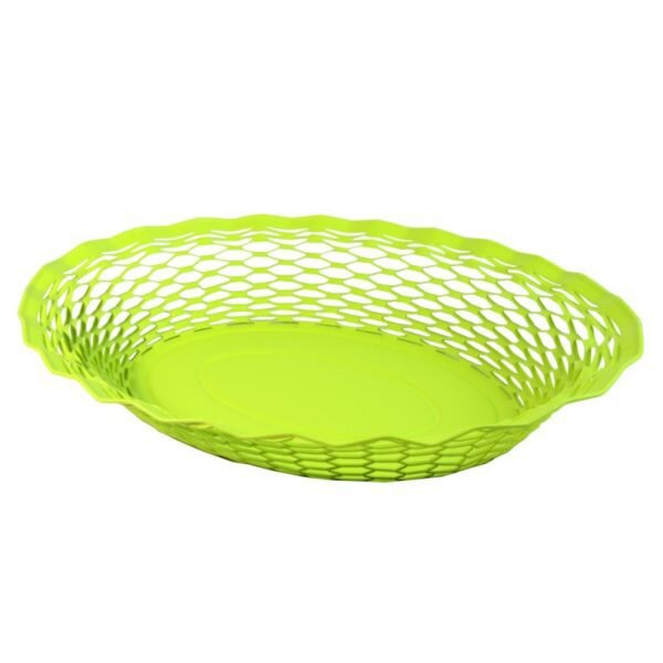 Corbeille à pain vert anis 30x24 cm ROGER ORFEVRE