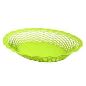 Corbeille à pain vert anis 25x18 cm ROGER ORFEVRE