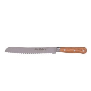 Couteau à tomate 1920 en inox et bois d'olivier 11 cm JEAN DUBOST