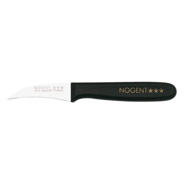 Couteau d'office 6 cm lame serpette Classic noir nogent