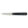 Couteau pliant Le Pocket lame crantée 8 cm noir nogent