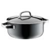 Faitout Fusiontec Mineral bas 24 cm Platinium WMF