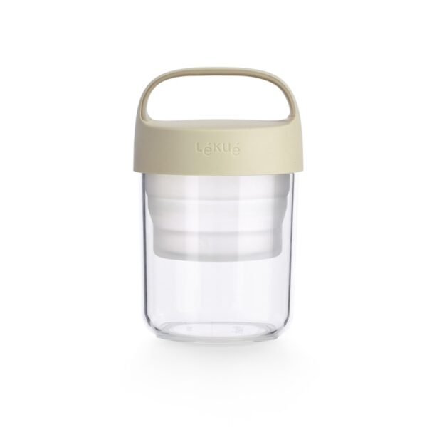 Jar To Go Organic avec cuillère 40 cl LEKUE