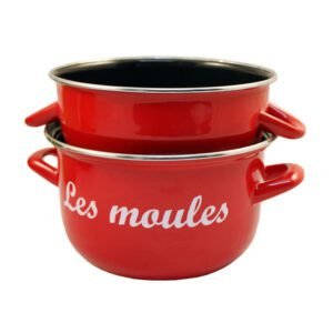 Marmite à moules 18 cm rouge BAUMALU