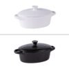 Mini cocotte ovale 16 cm en grès (lot de 2) TABLE PASSION