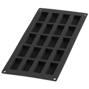 Moule 20 mini financiers noir LEKUE