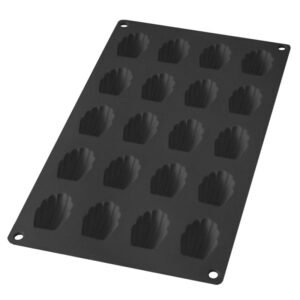 Moule 20 mini madeleines noir LEKUE