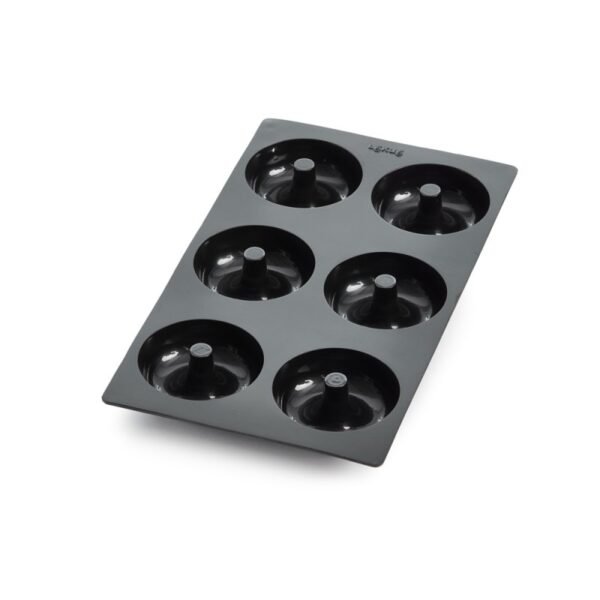 Moule 6 donuts noir LEKUE